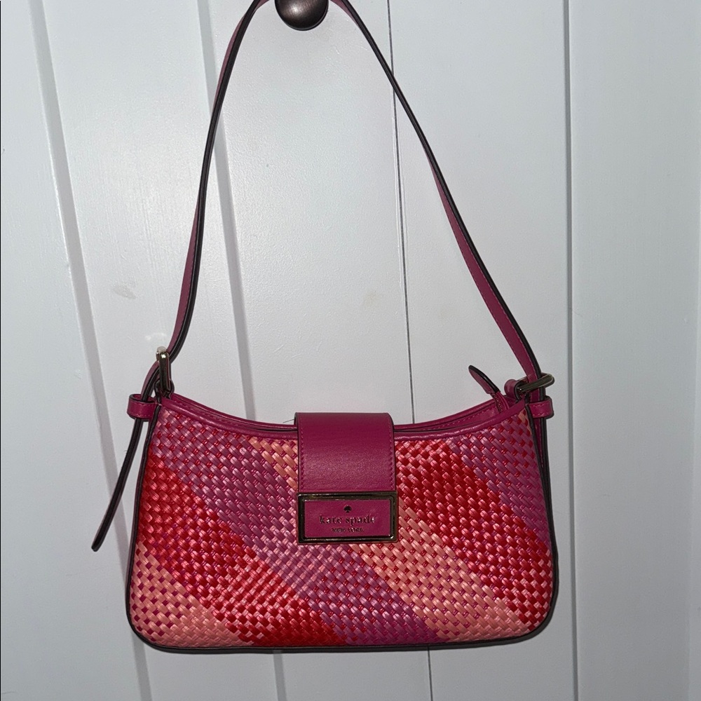 Kate Spade Multicolor Woven Shoulder Bag